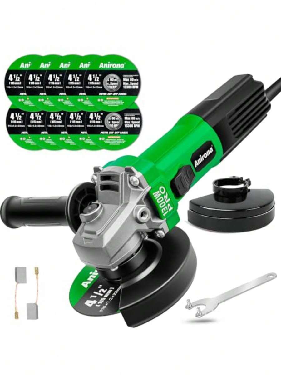 Electric Grinder & Grinder - Green - View 1