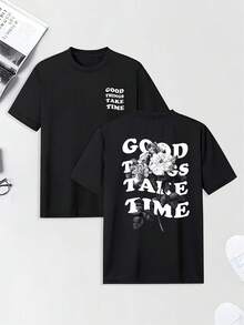 Camisetas de hombre - Negro - Ver 1