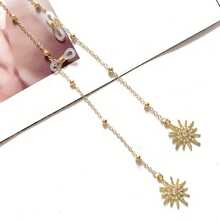 1 pieza Cadena colgante para gafas con colgante de cielo estrellado de strass - Antideslizante, diseño elegante, adecuado tanto para hombres como para mujeres - estilo regular - Ver 6