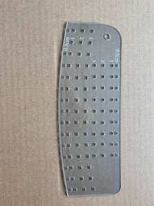 1pc Multi-Size Acrylic Sewing Marking Tool, Used For Marking Stitch Line Position And Threading, Equipped With Universal Curved Edge, Straight Edge And Double Corner Curved Design, Suitable For Marking And Ironing Of Pant Legs, Hems, Cuffs And Collars - Multicolor - View 12