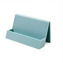 1pc Minimalist Business Card Holder, Suitable For Desk, Reception, Office, Conference Table, Restaurant, Hotel, Compatible With Various Business Cards, Visiting Card Rack, Office Accessory - Multicolor - View 8