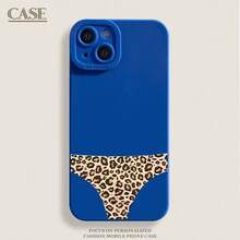 Creative Leopard Print Phone Case Suitable For Apple 16Pro,  17ProMax, New 15, Premium 14Pro, Personalized - 天使眼-黑色-創意豹紋 - 查看 9