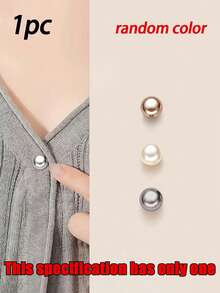 10/6/5/3/2/1pcs Patterned Plastic Buttons - Seamless Adjustable Buttons, Suitable For Shirts, Dresses, Coats And Tops - Easy To Use, Decorative Buttons Designed For Women's Cardigans And Coats - Multicolor - View 14