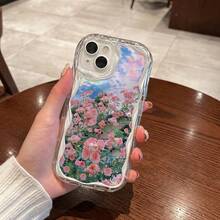 1 Funda para  de TPU Suave, Diseño de Bordes Ondulados Estilo Crema, Marco Curvo 3D, Protección de Cámara, Antigolpes, Resistente al Desgaste, Diseño Premium, Compatible con la Serie . MXNYBLK611 - NYBL-TM-MXNYBLK611 - Ver 5