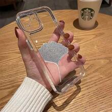 Ginkgo Leaf Phone Case Suitable For Apple 15 Pro Max,  16 Pro, Advanced 14 Pro, New 13, Floral 17 - Space Shell With Fine Pores - Transparent - Ginkgo Leaf Silver - View 2