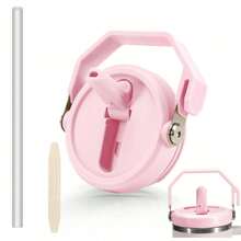 1/2件 40盎司杯用翻蓋吸管杯蓋，附手柄，高級防漏可拆卸替換杯蓋配件，完美適配 ProTour 保溫杯，防濺設計 - 彩色 - 查看 10