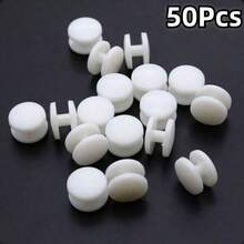 20/30/50/60/80/90Pcs Plastic I-Shaped Buckles, Adjustable Double-Head Buckles, Elastic Cord Storage Clamps, Button Strap Adjustment Buckles - Multicolor - View 12