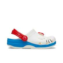 Crocs卡駱馳 × Hello Kitty/凱蒂貓 Classic clog 凱蒂貓 EVA 外穿舒適透氣鞋 洞洞鞋 男女同款 白紅藍 - 白色 - 查看 2