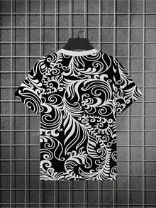 Camiseta Básica de Cuello Redondo: El cuello redondo clásico nunca pasa de moda, el corte ajustado es adecuado para una variedad de tipos de cuerpo, el diseño de color sólido es sencillo y e - Negro - Ver 3