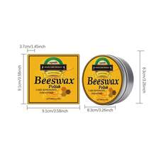 Beeswax Wood Furniture Polishing Wax, Solid Wood Floor Wax, Natural Gloss, Floor Care, Waxing Oil, Waterproof, Anti-Cracking - 100g Beeswax Polishing Agent - View 11