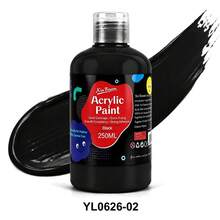 1件裝 250ml 壓克力顏料，高遮蓋力快乾配方，質地滑順且附著力強，16色可選，適用於畫布、木材與DIY手工藝，適合藝術家、學生與愛好者 - 單件 - 查看 20