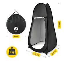 200cm Travel Tent Outdoor Tent Multi-Color Options - Black - View 7