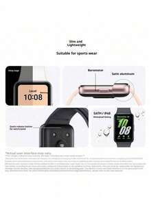 Samsung 新款 Galaxy Fit3 智慧手環 1.6 吋 AMOLED 高畫質彩色螢幕 輕量設計 藍牙計步器 健身追蹤 心率健康 多功能手環 - 查看 5