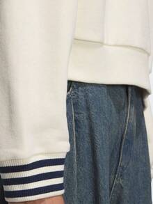 Adidas Originals Women's IH SWEATCREW W Knit Sweatshirt Without Hood KC5845 - White - View 5