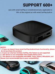 XUDA Nueva Caja AI CarPlay 5 en 1 con Salida HD, Android 14/CarPlay/Android Auto/HiCar, Soporta Cambio entre Cuatro Sistemas Operativos 4+32GB Ofrece Alto Rendimiento, Multifunción, Operación Estable y Fluida sin Interrupciones, y Aplicaciones Integradas - A - Ver 7