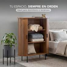 Wardrobe, Clothes Storage Unit, Multipurpose Organizer, Maple Wood, Bedroom Dresser - 1 - View 6