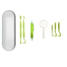 Green Tick Removal Tool Set In Metal Box, Dog Tick Removal Tool - Easy-Grip V-Shaped Head, No Residue, Portable And Durable, Suitable For Home Or Travel Use, Tick Remover Easy To Grip | Easy To Use | Can Be Used At Home Or On The Go, Comes With Metal Box For Easy Storage - View 3