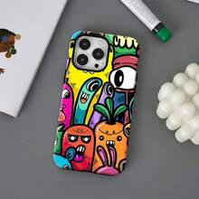 Fundaparateléfonoconcoloridospersonajesdedibujosanimados,compatibleconfundasparateléfonosSamsung:iPhone17,iPhone16ProMax,iPhone15ProMax,iPhone13yiPhone12.FabricadaenTPUparabrindarproteccióncontragolpesycaídas.Unregalodivertidoysorprendenteparafamiliares,amigos,seresqueridosonovios/novias. - Blanco - Ver 4