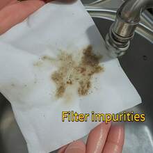 210 buah Kantong Filter Keran, Kapas Filter Keran, Termasuk Tali Pengikat, Dilengkapi Fungsi Pra-Penyaringan yang Efisien, Dapat Secara Efektif Menangkap Karat, Sedimen, Kotoran, dll., Bantalan Kapas Filter Keran Dapur Rumah Tangga, Dilengkapi dengan Tali Pengikat Velcro, Dapat Menyaring Kotoran dan Karat pada Keran, Dapat Diganti Sekali untuk Penggunaan Sehari-hari, Aksesori Kecil Praktis untuk Pemurnian Air Dapur - View 3