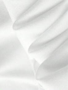 Camiseta de manga corta corta para hombre,casual y a la moda. Adecuada para vacaciones casuales de verano, uso diario, corte corto |   cómodo |   transpirable |   transpirable y absorbente. - Blanco - Ver 4