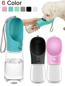 1PC Dog Water Bottle Portable Cat Dog Drinking Cup Travel Walking Leak Proof Pet Water Dispenser Suitable For Small Medium Large Dogs - Multicolor - View 8