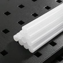 10/20/30/50 Peças Bastões de Cola Quente Transparente Forte 7mm x 150mm para Pistola de Cola Elétrica, Artesanato DIY, Kits de Reparo Manual - 7*150mm - Visão 7