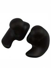 2/1 Pair Waterproof Silicone Soft Earplugs, Portable And Durable, Swimming Accessory, Suitable For Outdoor, Sports, Travel, Home, Office, School And More Occasions - Multicolor - View 10