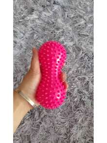 1pc Random Color Multi-Specification Peanut-Shaped Massage Ball, Specially Suitable For Adults To Relieve Stress, Colorful PVC Spiky Muscle Fascia Relaxation Ball, Foot Acupoint Massage Peanut Ball - Multicolor - View 17