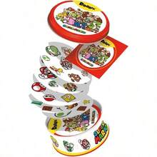 DOBBLE 1 Tabo 特別版快速觀察卡牌遊戲，適合家庭聚會的趣味配對遊戲，生日或聖誕禮物佳選 - 彩色 - 查看 2