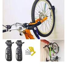 Suporte Bicicleta Vertical Suporte Gancho Suporte Bike Parede - Preto - Visão 2