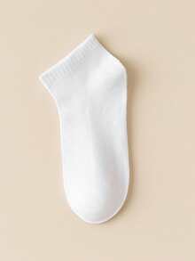 3 Pairs Kids Invisible Low-Cut Short Socks, Comfortable Solid Color Mesh Socks For Boys And Girls - Multicolor - View 4