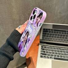 Collage estrellado de Jisoo moradofunda de teléfono Fundas compatibles con ,Apple,VIVO,OPPO,,, y Honor.Fabricadas en silicona TPU,ofrecen protección contra golpes y caídas. - Morado - Ver 5