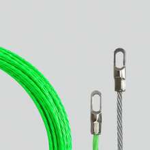4.5mm Cable Puller Polyester Fish Tape POM Fiber Optic Conduit Rod Wall Cable Guide Tool, 5/10/15/20/25/30/50M - Green - View 4