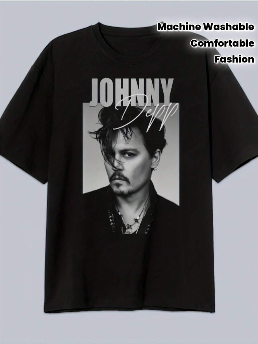 Men T-Shirts - Black - View 1
