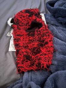 1 pieza Pasamontañas de moda a prueba de frío para hombres para la vida diaria y actividades al aire libre, gorro de punto para otoño - Multicolor - Ver 10