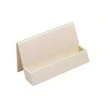 1pc Minimalist Business Card Holder, Suitable For Desk, Reception, Office, Conference Table, Restaurant, Hotel, Compatible With Various Business Cards, Visiting Card Rack, Office Accessory - Multicolor - View 7