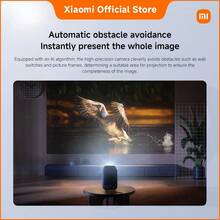 Xiaomi Smart Projector L1 – Full HD 1080P, Auto Focus & Keystone, 200 ISO Lumens, Dolby Audio, Android TV OS, 120" Max Screen | Compact Home Cinema Experience With Smart Streaming And Wireless Casting - UK Plug(220-240V) - View 8
