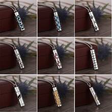 1 Buah Kalung Liontin Diffuser Aromaterapi Perhiasan Stainless Steel Baru dengan 10 Bantalan Bentuk Bunga Berongga, Liontin Terbuka untuk Aroma Parfum dan Minyak Esensial - Perak - View 2