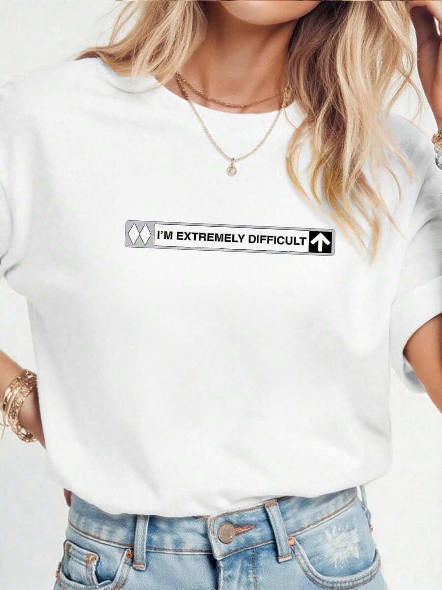 Women's Ice Cream Print T-Shirt - White 4 - View 1