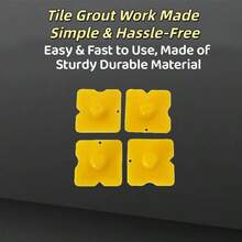 20pcs Multi-Function Extended Grout Tool Set, Silicone Scraper And Tile Grout Remover, Professional Sealant Applicator, Suitable For Glass Glue, Construction Joints, Tile Grout Repair, DIY Home Bathroom Kitchen Window Grout Decoration Tools. - Scraper - View 4