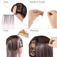 22 Inch Wig Head Cork Canvas Block Head Mannequin Head With Stand For Making Wigs - View 6