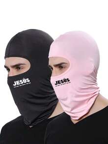1pc/2pcs Unisex Printed Balaclava Head Mask Motorcycle Bicycle Inner Cap, Suitable For Daily Use, Travel, Hiking And Climbing - Multicolor - View 17