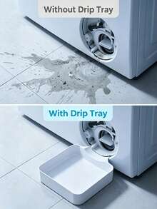 Washing Machine Drain Tray, Laundry Room Waterproof & Flood-Proof Bottom Mat, Floor Protection Pad To Prevent Water Overflow And Floor Corrosion - Multiple Styles - View 2