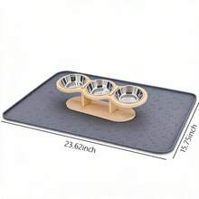 Elevated Cat Food Bowl, 3 Stainless Steel Raised Cat Bowls With Stand, 15°Tilted Cat Bowl For Indoor Cats, Anti Vomitting, Whisker Fatigue And Dishwasher - 700毫升 - 查看 11