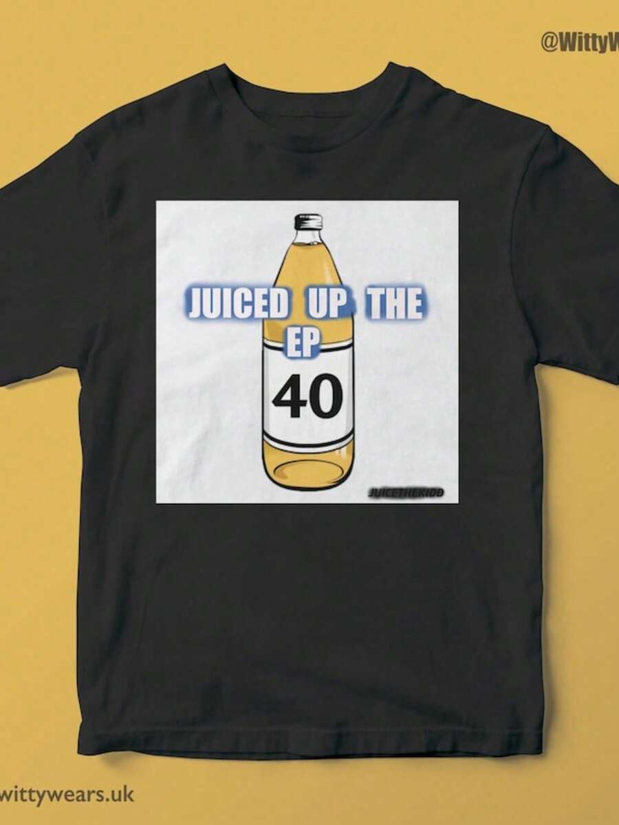 Ju Ice WRLD Legends Never Die Graphic T-Shirt, Fan Merchandise - Black - View 1