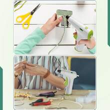 Narbell 4V Cordless Glue Gun, 12s Fast Preheating Glue Gun, Type-C Rechargeable With 2000mAh Battery, 7mm*30 Glue Sticks, Smart Shut-Off, Ideal For DIY/Handmade Projects/Repair - Light Grey - View 9