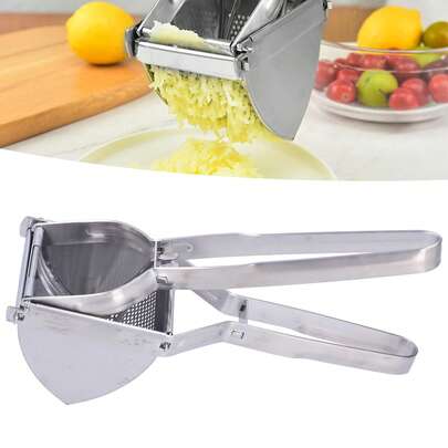 Potato Milling Machine – Lever Action Masher For Apples, Carrots, Sweet Potatoes – For Fruit Puree, Baking Prep, Party Catering, School Canteen – Easy Clean, Detachable