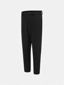 Adidas Men's WUZONG KNIT PNT Long Pants Woven Trousers KS6476 - Black - View 1