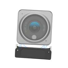 Quick Release Base Adapter With 1/4" Arri Positioning Hole, Compatible With OSMO 360 Action 5 Pro/4/3/2 Action Cameras - View 2