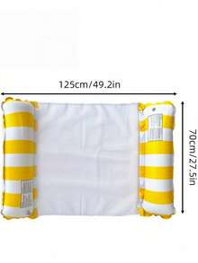 1 pieza Silla flotante inflable tipo hamaca, tabla de surf flotante para playa, flotador de verano para adultos para piscina y playa, colchoneta flotante, regalo de verano perfecto para uso en fiestas, silla flotante para diversión y relajación de vacaciones de adultos, ligera y portátil, ideal para natación, exterior, viajes, deportes acuáticos, tabla de surf inflable para piscina, tabla de surf de verano para adultos para playa y natación, accesorio esencial de playa, accesorio de playa, reutilizable - Verde - Ver 15